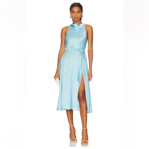 Maloney Dress in Pacific by Amanda Uprichard - Picture 1 of 6